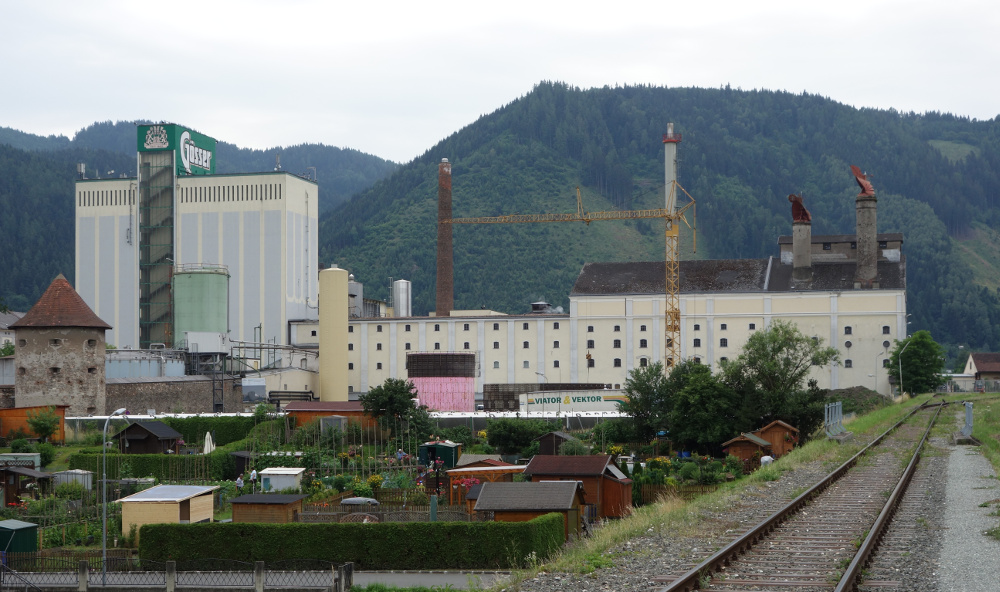 Baustelle der
        Gösser Biogasanlage